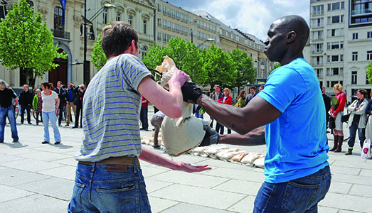 Adelita Husni-Bey al Museo del Novecento Adelita Husni-Bey al Museo del Novecento